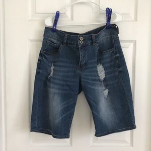 Long Rider Jeans Bermuda Shorts